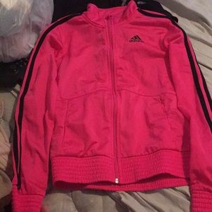 Adidas pink jacket